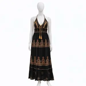 Sara Boho Chic Maxi Dress