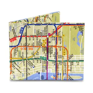 Subway Map Mighty Wallet NYC
