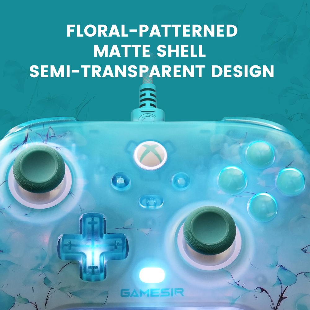 [TT Exclusive] GameSir T7 Pro Floral Wired Controller for Xbox