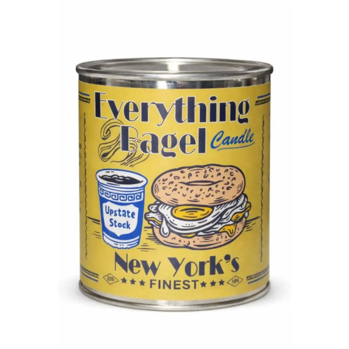 Everything Bagel Paint Can Coconut Wax Candle