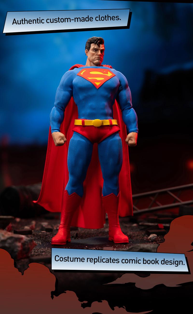 POP MART DC BATMAN:HUSH Superman 1/12 Action Figure