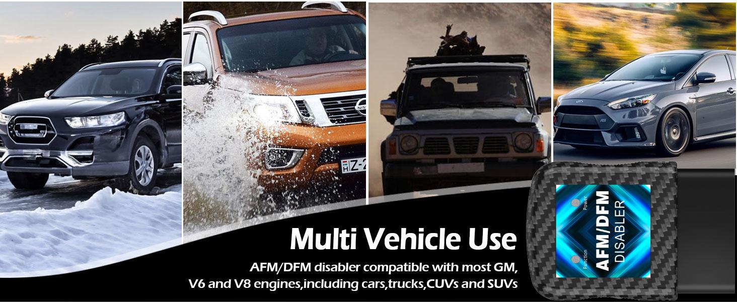 AFM/DFM Disabler,afm delete Compatible with 5.3 Silverado 6.2 Sierra 2007-2022,Active Fuel Management Disable Module,Plug & Play.