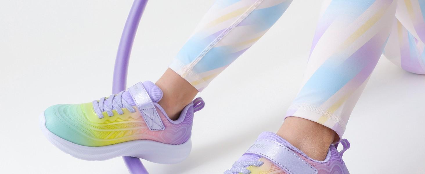 DREAM PAIRS KIDS Kids Kick-Resistant Lightweight Running Sneakers