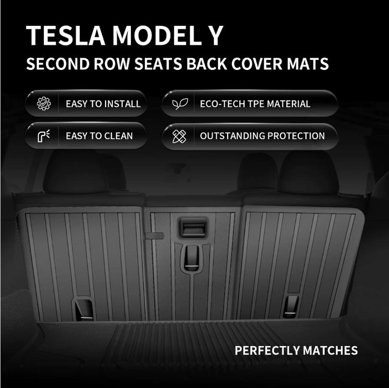 LASFIT Floor Mats Fit for Tesla Model 3 & Model Y,TPE Material ,All Weather,Perfect Custom Fit Car Interior Accessories