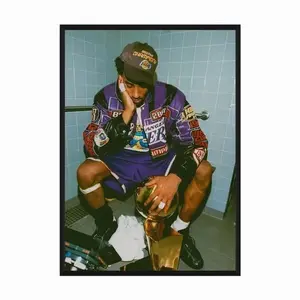 Kobe Bryant Poster ,Vintage Baseball Poster, Baseball , Product without frame MS499