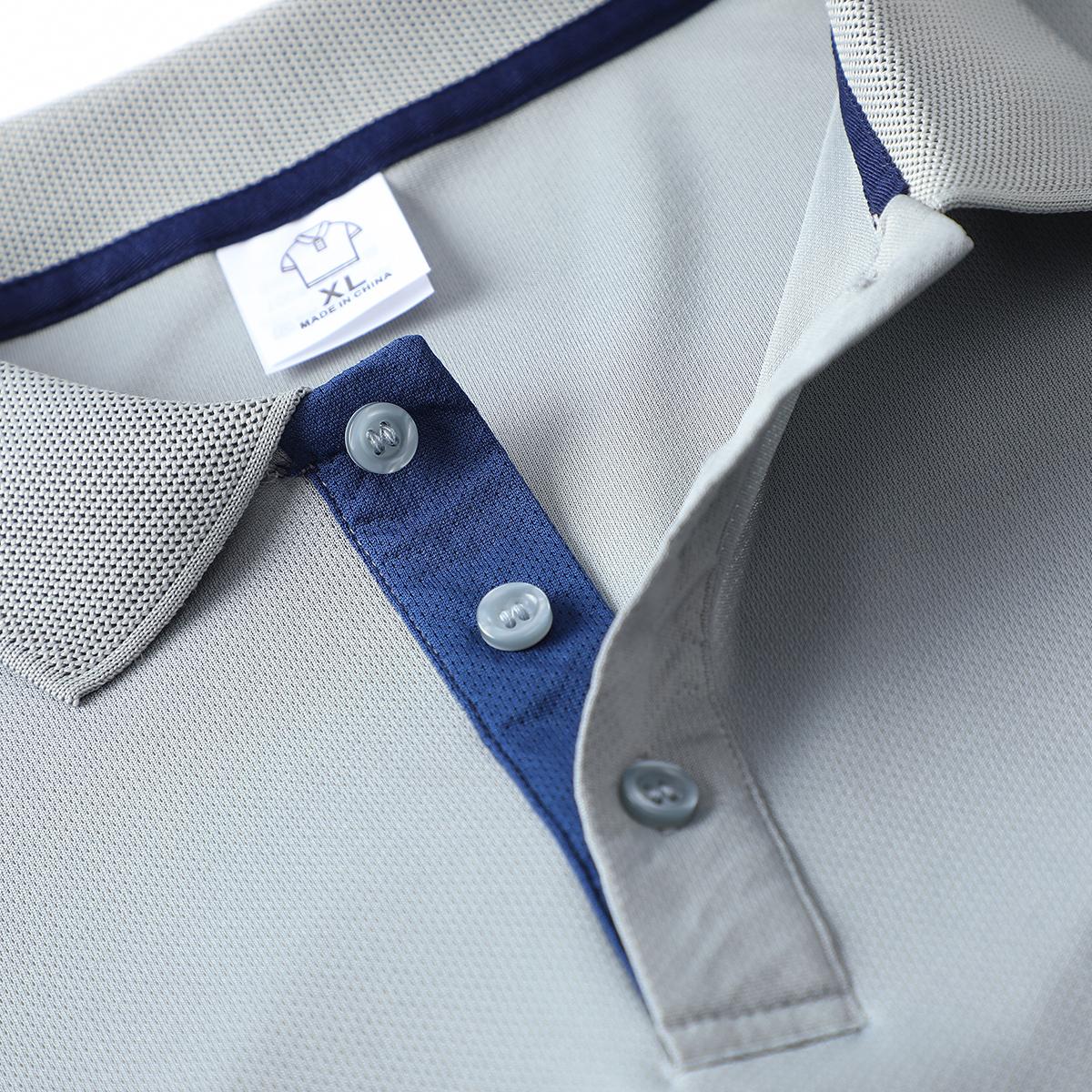 5-Pack Men's Summer Short Sleeve Polo Shirts with Stylish Contrasting Striped Neckline for Casual Wear Masculine Top 5-Pack Men's Summer Short Sleeve Polo Shirts with Stylish Contrasting Striped Neckline for Casual Wear Masculine Top