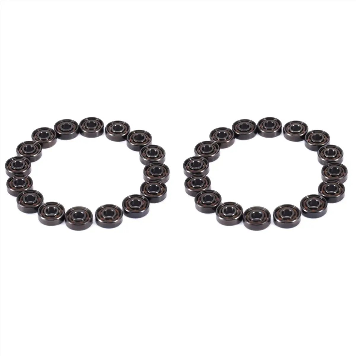 32Pcs Ceramic 608 Bearings 8X22X7mm ABEC-11 Hybrid 6 White ZrO2 Balls Skateboard Bearing Skating Inline Roller