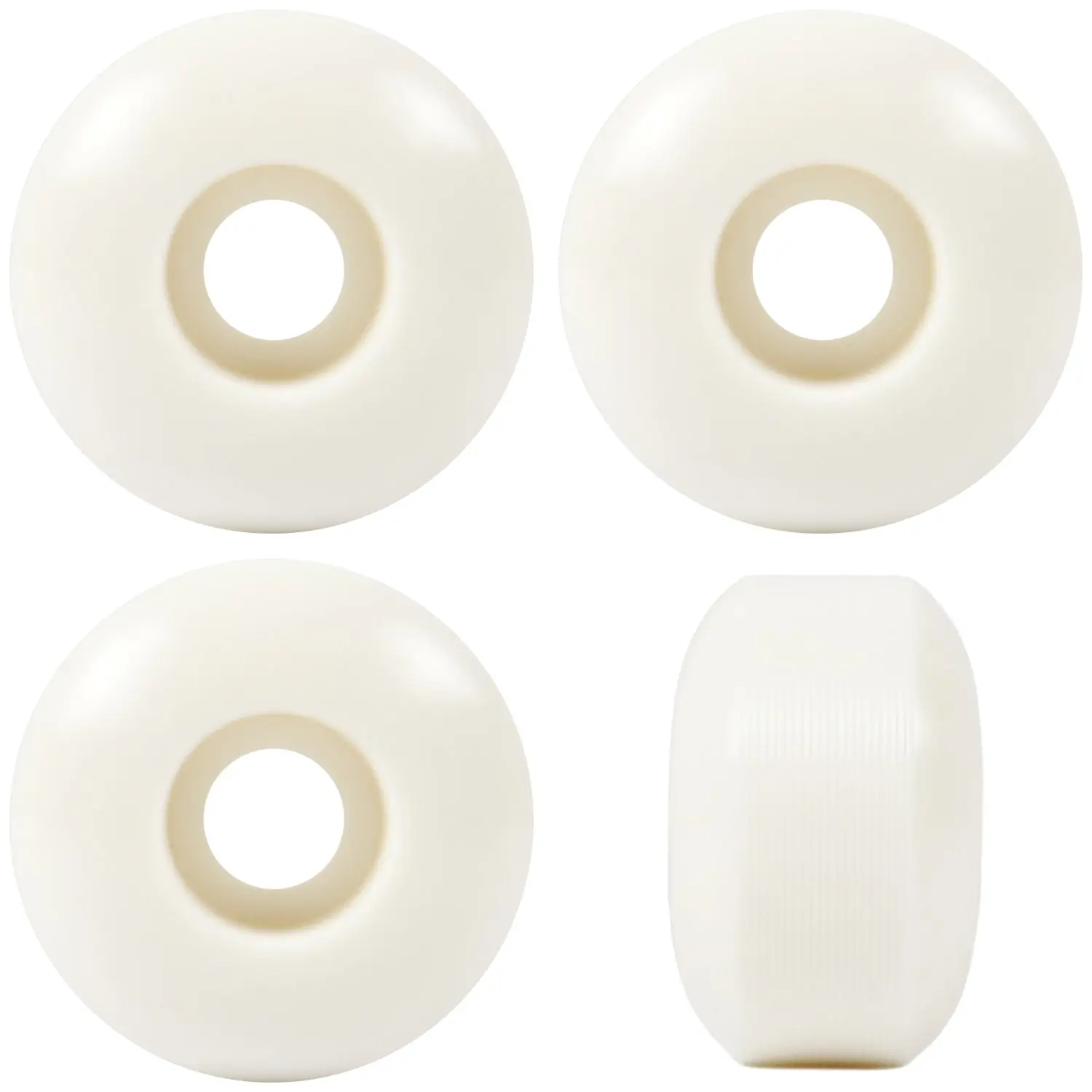 Skateboard Wheels 54mm x 32mm White 97A