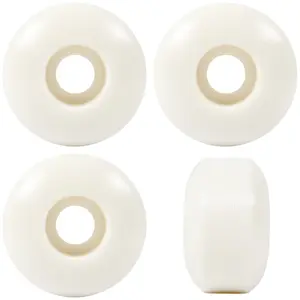 Skateboard Wheels 54mm x 32mm White 97A