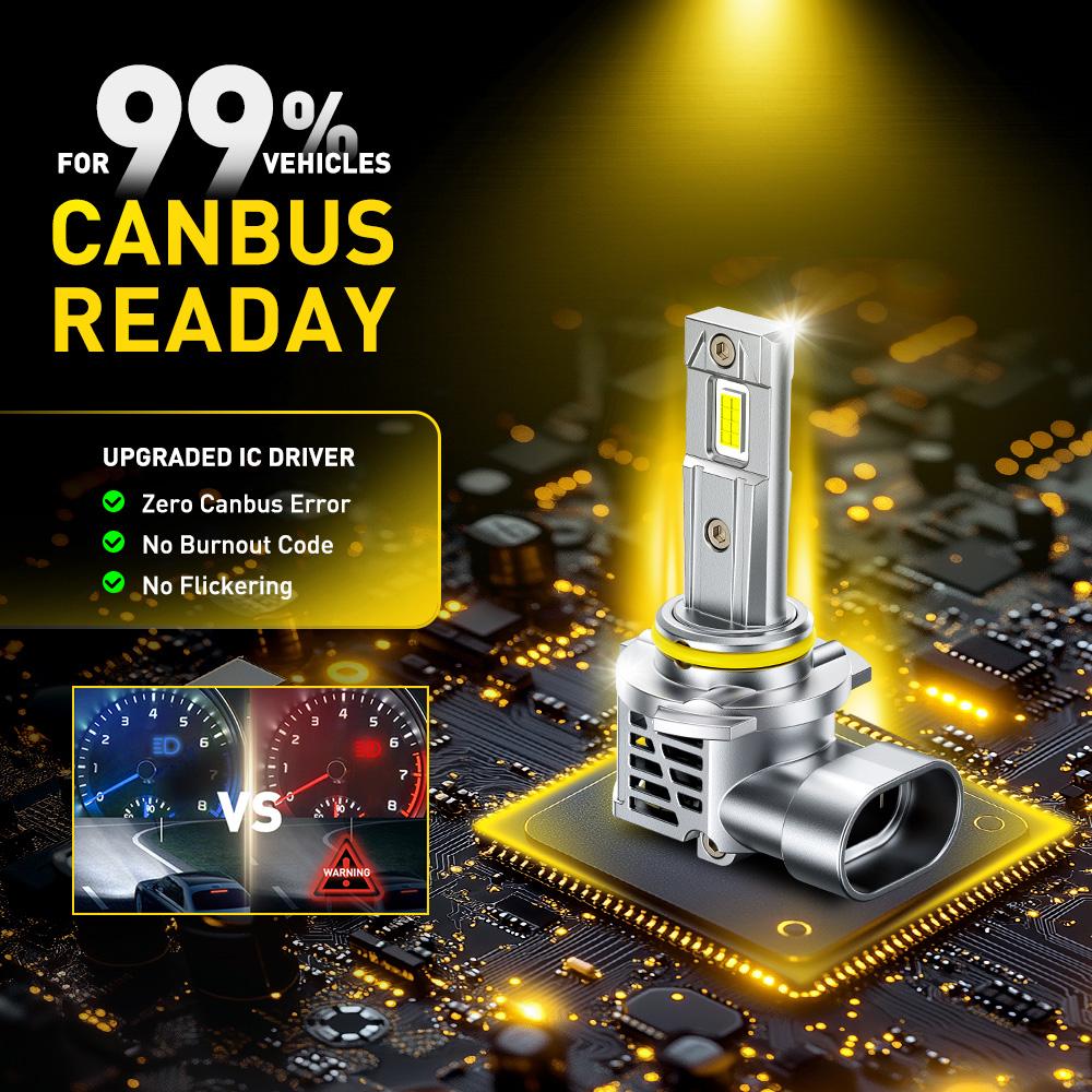 【UPGRADE SERIES】AUXITO LED Headlight Bulbs, 9005/HB3 9006/HB4 H11/H8/H9 9007/HB5 9008/H13 H4/9003 H1 H7,48000LM insane Brightness,6500K White,High/Low Beam Bulbs,60,000Hrs Long Service Life with Cooling Fans,CANBUS Ready,No Flickering ,IP68,Plug N Play 【UPGRADE SERIES】AUXITO LED Headlight Bulbs, 9005/HB3 9006/HB4 H11/H8/H9 9007/HB5 9008/H13 H4/9003 H1 H7,48000LM insane Brightness,6500K White,High/Low Beam Bulbs,60,000Hrs Long Service Life with Cooling Fans,CANBUS Ready,No Flickering ,IP68,Plug N Play