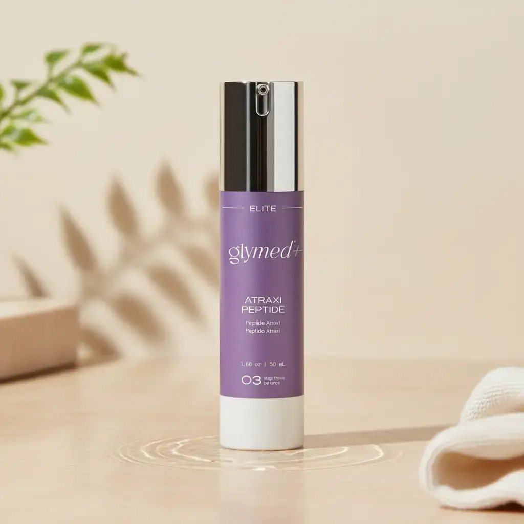 Glymed+ Atraxi Peptide Serum - 50ml, Hydrating Skincare Serum with Radiant Brightening Effects, Targets Dark Spots, Boosts Moisture Comfort