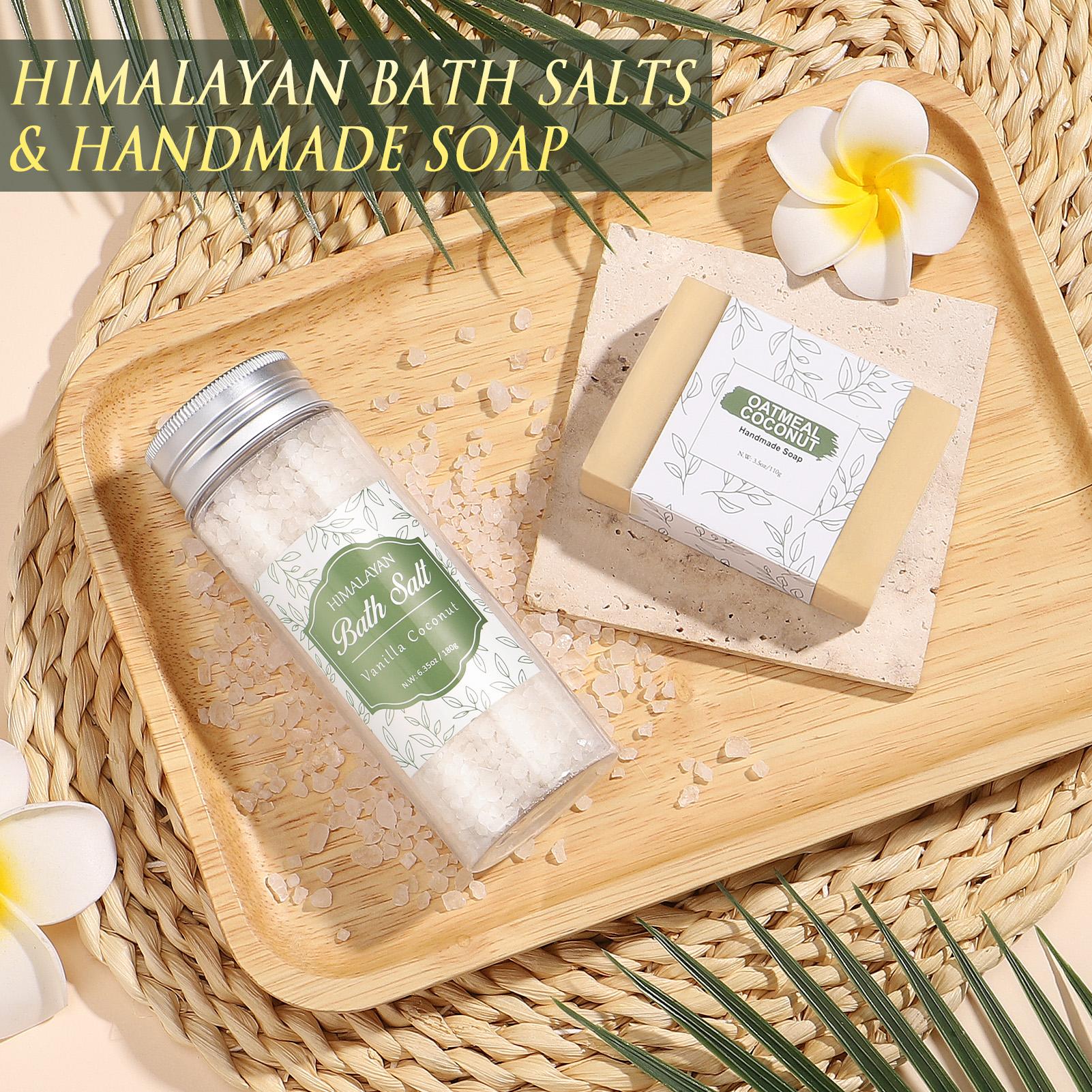 MAYICIVO Valentine’s Day Birthday Gifts for Women – Self Care Spa Gift Basket, Get Well Soon & Thinking of You Care Package with Crochet Flower Bouquet, Unique Gift for Her Wife Girlfriend Mom