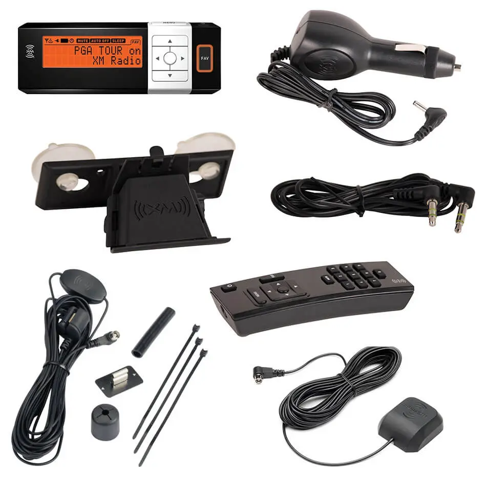 AGT Sportscaster Receiver with Vehicle Kit