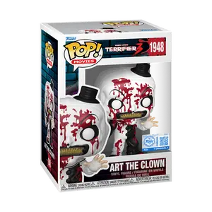 Funko Pop Vinyl Figure Terrifier 3 Art The Clown 1948 EE Exclusive