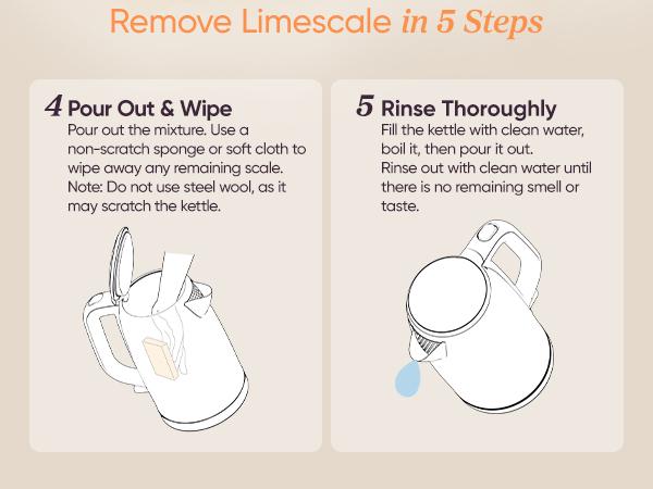 COSORI Electric Kettle, Stainless Steel Tea Kettle, Plastic-free Inner Lid, Filter and Spout, Easy to Clean, Automatic Shut Off & Boil-Dry Protection, Hot Water Boiler & Heater, 1.8Qt, 1500W,CEK-S152