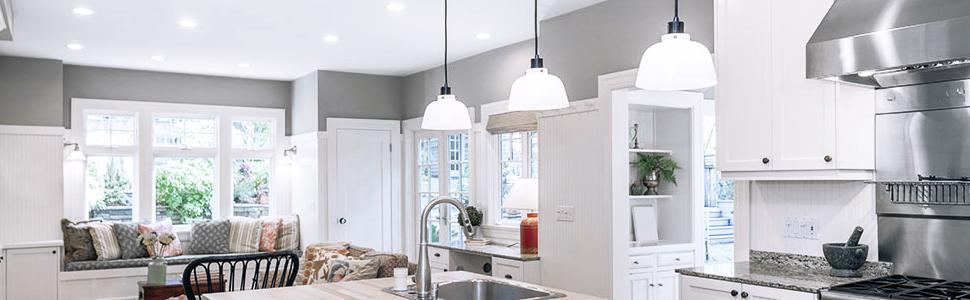 Lepro LED Light Bulbs 60 Watt Equivalent, 9W 800 Lumens Non-Dimmable, Daylight White 5000K, A19 E26 Standard Medium Base, 10000 Hour Lifetime