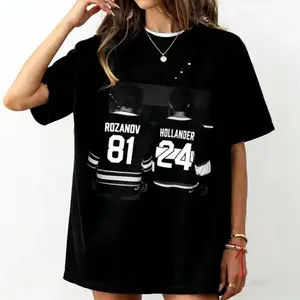 Retro Rozanov Hollander Hockey Romance Shirt Heated Rivalry Crewneck Ideal Fan Gift for Hockey Couples