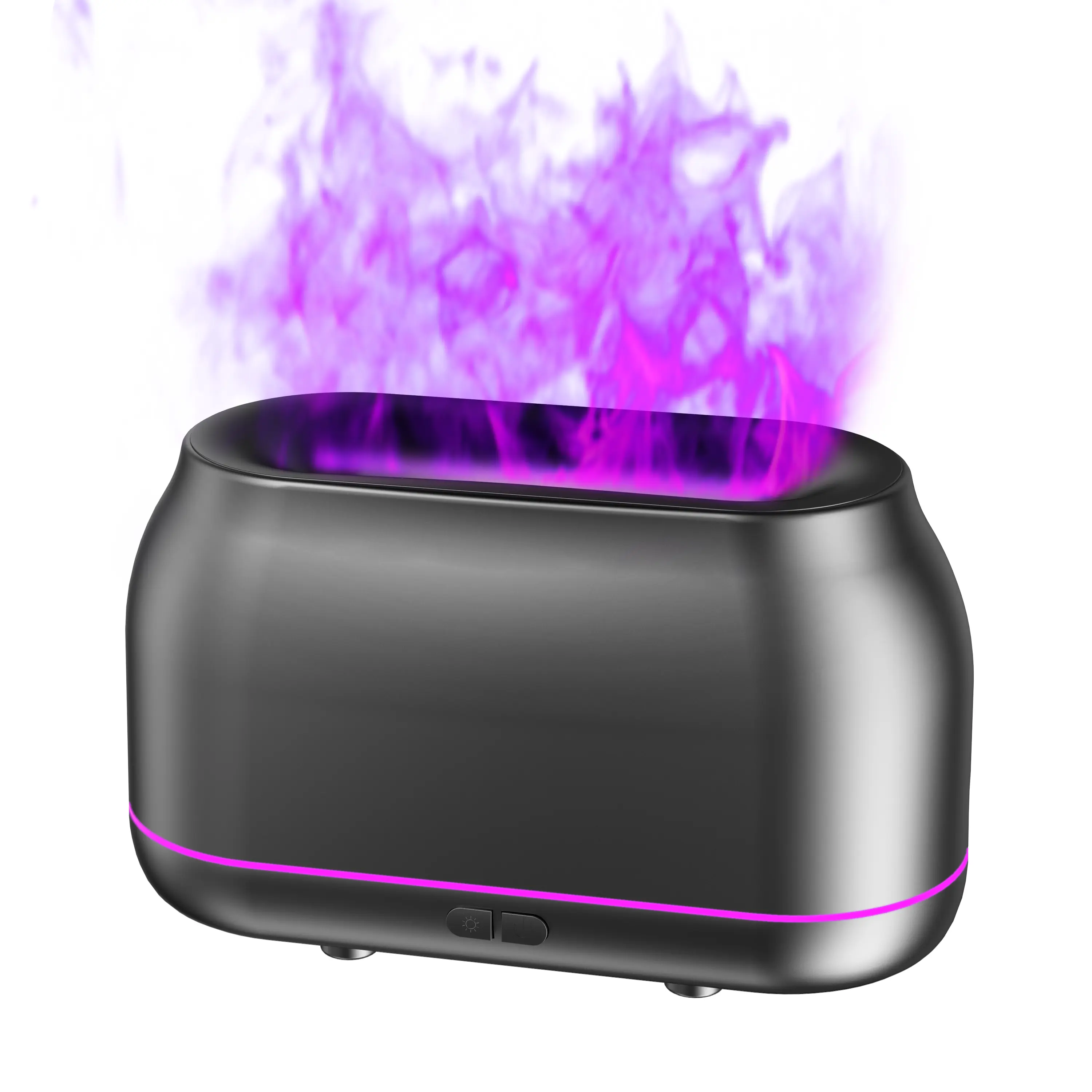 160mL Polypropylene 7-Color LED Essential Oil Diffuser - Noiseless Cool Mist Humidifier, Auto-Off Fragrance Machine, Herbal Diffuser Room Gadget for Home, Office Use, Noiseless Humidifier, Cool Mist Humidifiers