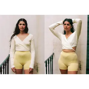 Sarita Wrap Top - Melon