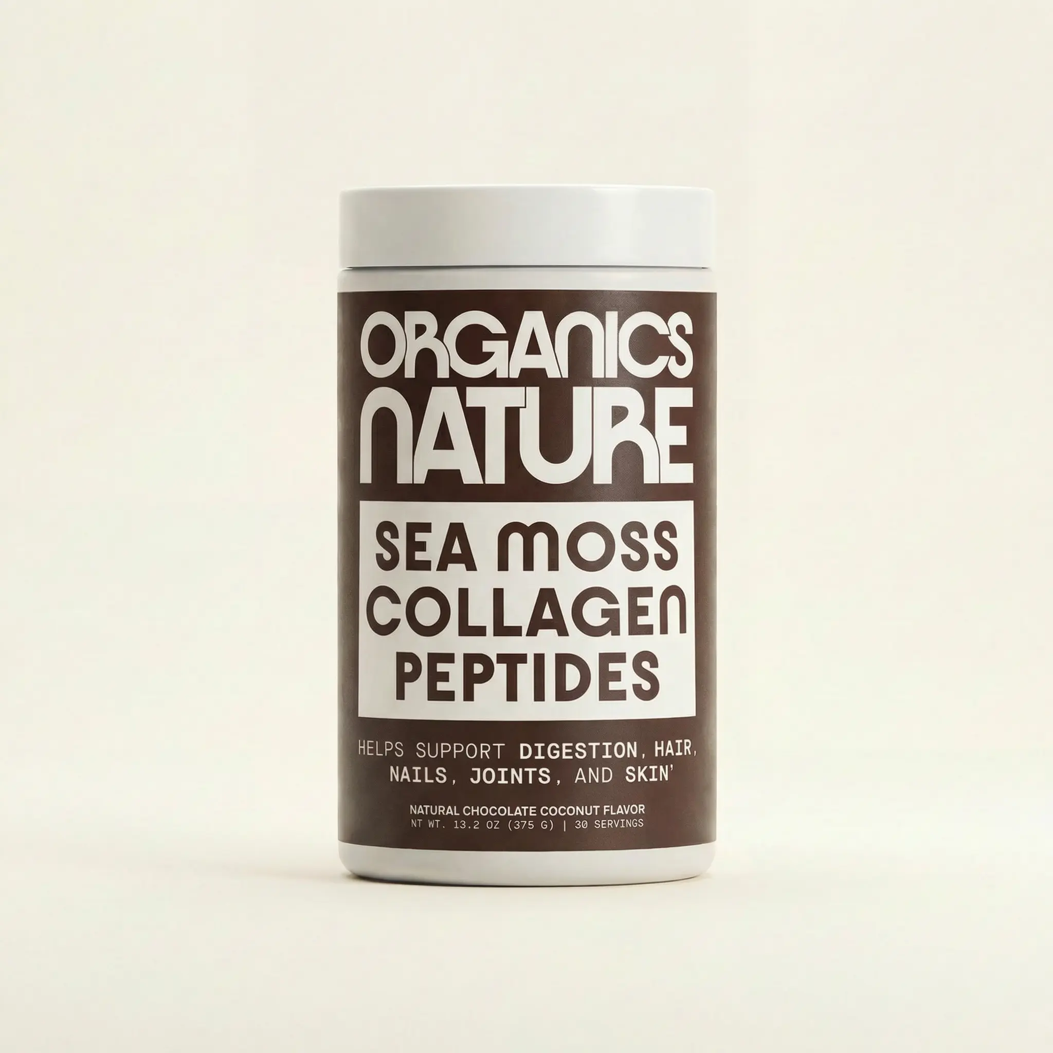 Limited Edition Chocolate-Coconut Collagen Sea Moss Peptides