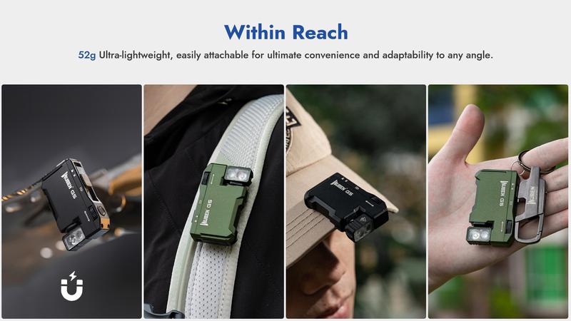 【ToolLite】WUBEN G5 Keychain Flashlight – Ultra Compact, 52g, USB-C Rechargeable, For Hiking, DIY, Emergency Use