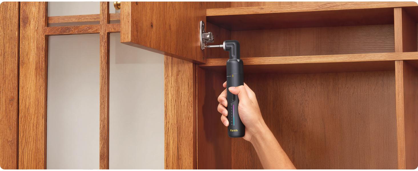 Fanttik S2 Pro Max Electric Screwdriver, Cordless Screwdriver Set, 7 Torque Settings, 0.5 to 6N.m, 16 Magnetic Bits, 1/4''Hex Shank, with 90° Angle Adapter, for Furniture, Household Repairs Fanttik S2 Pro Max Electric Screwdriver, Cordless Screwdriver Set, 7 Torque Settings, 0.5 to 6N.m, 16 Magnetic Bits, 1/4''Hex Shank, with 90° Angle Adapter, for Furniture, Household Repairs