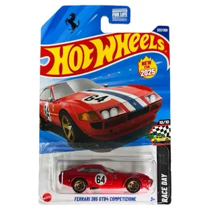 Hot Wheels Ferrari 365 GTB4 Competizione red Mainline 222/250