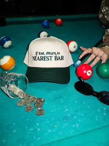 PRE-ORDER Return To Nearest Bar Hat SHIPS JUNE 1ST