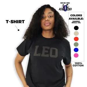 T-Shirt: Zodiac and Astrology Puff Print Unisex T-Shirts, Choose Your Color T-Shirt: Zodiac and Astrology Puff Print Unisex T-Shirts, Choose Your Color