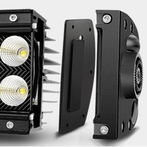 Nilight 50Inch 50 Inch 288W Curved Spot Flood Combo Bar LED Off Road Driving car Light and 1PC 14AWG 12V 5Pin Rocker Switch Wiring Harness Kit-1 Lead bight Lightbar