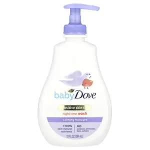 Dove Baby, Sensitive Skin Care, Night Time Wash, Calming Moisture, 13 fl oz (384 ml)