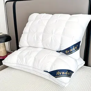 Hvnde Cloud-Like Hotel Pillows ️Luxury 5-Star Deep Sleep Neck Support - Non-Collapse Down Alternative for Side & Back Sleepers - Soft & Hypoallergenic