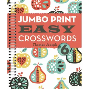 Jumbo Print Easy Crosswords #6