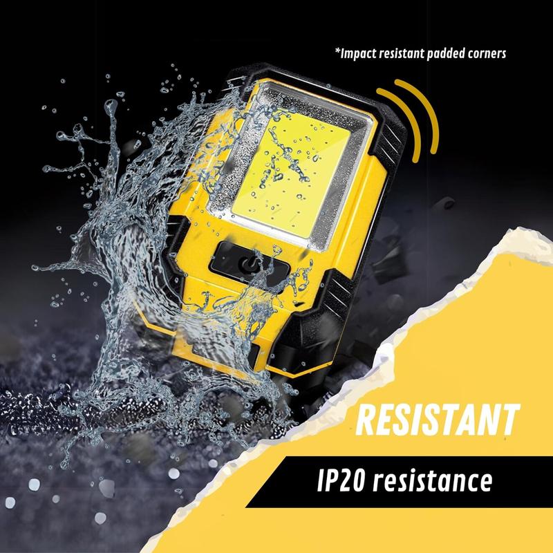 BougeRV  Rechargeable Work Light LED Magnetic Mechanic Light Portable Worklight for Camping Car Repairing 1200 High Lumens Bright Mens/Dad Gifts Mechanic Light Tools