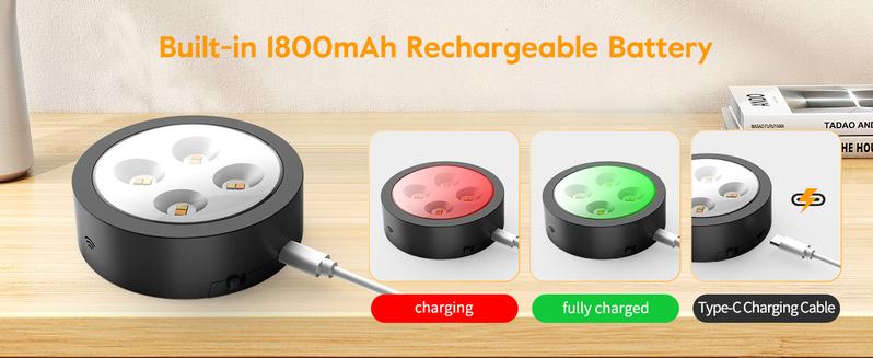 Brightown 2-Pack Picture Lights for Wall,Rechargeable Battery Operated Painting Light Magnetic Art Display Light with Remote, Puck Lights, Dimmable & Timer Art Lighting for Paintings Wireless,Black Brightown 2-Pack Picture Lights for Wall,Rechargeable Battery Operated Painting Light Magnetic Art Display Light with Remote, Puck Lights, Dimmable & Timer Art Lighting for Paintings Wireless,Black