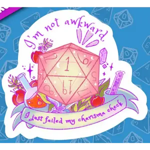 MKC I'm Not Awkward Sticker
