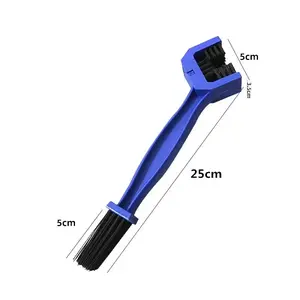 Portable Chain Cleaner Motorcycle Road Bike Chain Clean Brush Bicycle Clean Motorcycle Tools Chain Cleaner Maintenance Tool Port NONE
