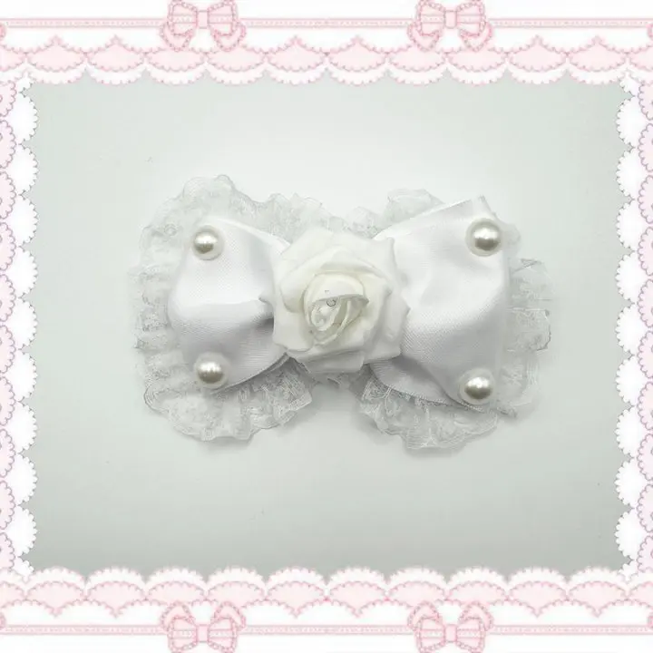 classy rose bow