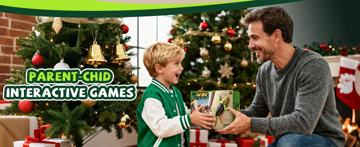 Wall Crawler Gecko Remote Control Toy Electric Lizard with LED Glowing Eyes 360° Spin Indoor Fun Gift Idea Party Toy Cool RC Chameleon Toy for Kids Christmas