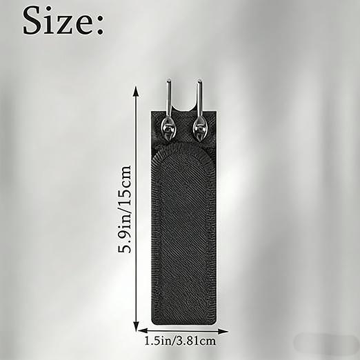 Unisex Elastic Waist Belt - Metal Hook Buckle Less Invisible Design for Work & EDC with Carabiner