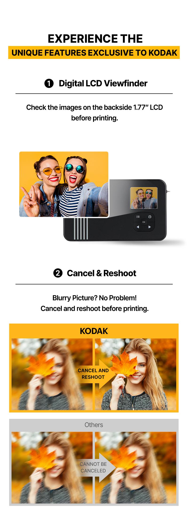 KODAK Mini Shot 2 Retro C210R (white) KODAK Mini Shot 2 Retro C210R (white)