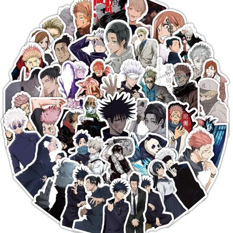 JJK Anime Sticker Pack Custom Decal Diy Decal Film