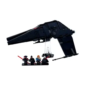 Acrylic Display Stand Compatible with LEGO 75336 Inquisitor Transport Scythe - Set Not Included