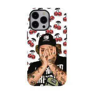 Skull Punk Graphic Phone Case, Streetwear Collage Aesthetic Protective Phone Cover, Stylish Dark Aesthetic Phone Case