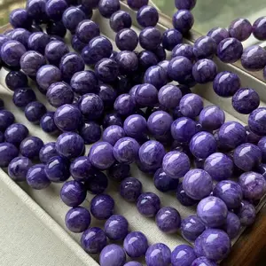 Natural DIY Crystal Bracelet Essence Purple Dragon Crystal  Bracelet
