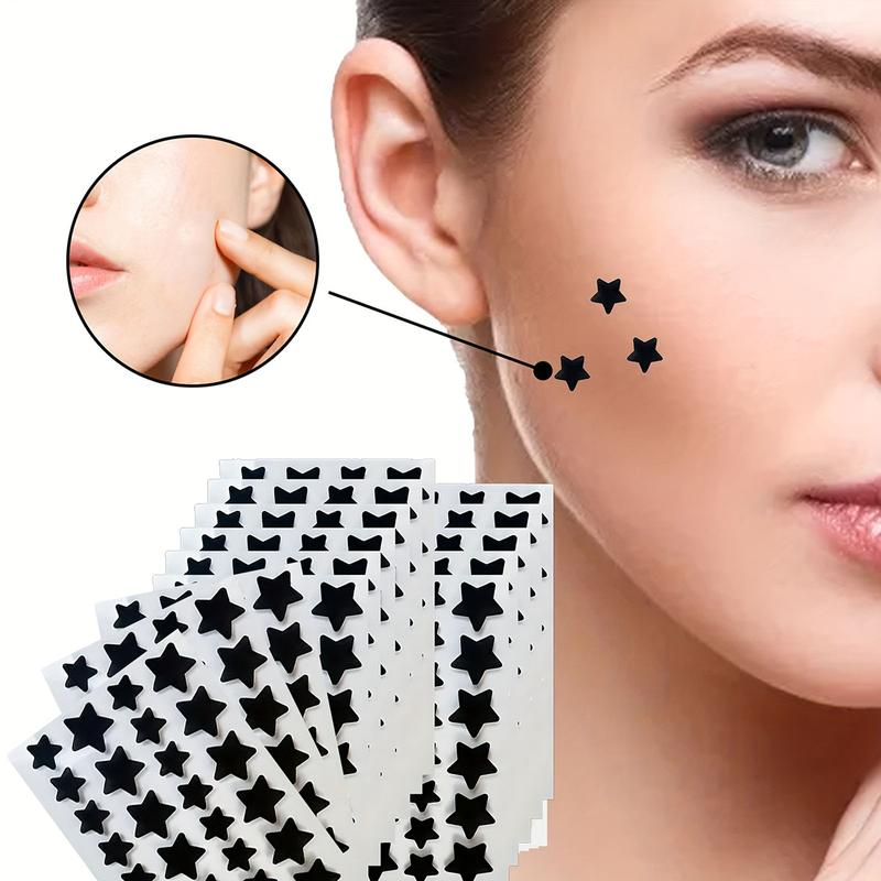 Star Shape Concealer Stickers, acne patches，Suitable for Holiday Party Concealer and Decoration, Face Painting Makeup Party Supplies