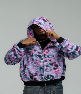 Frenzy Zip Up - Black