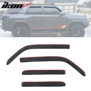 Side Window Visor for Toyota 4Runner 2010-2024 Somke In-Channel Deflectors