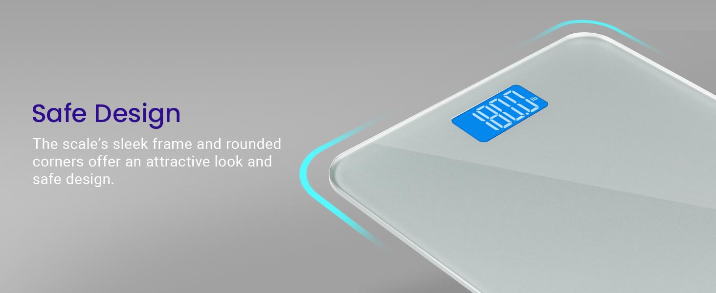 Etekcity Digital Bathroom Scale, Accurate Body Weight Measurement, Large Backlight Display, Durable Tempered Glass, 400 lbs Capacity holidayhaul