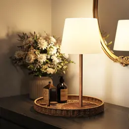 EZVALO Shower Lamp Waterproof, Cordless Table Lamp, 4500mAh Rechargeable Bathroom Lamp, 3 Color Temps Dimmable Touch Mood Light, Spa-Like Shower Light for Bedroom Inside Shower Bathtub Patio Bathroom Decor Relaxing Cozy Experience Mother's Day Gift